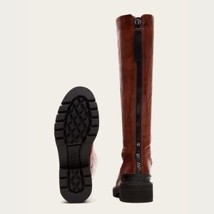 frye allison tall back zip